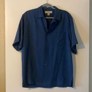 90s SILK Tommy Bahama Button-Down TShirt